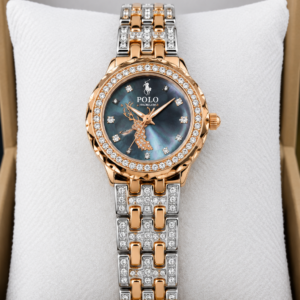Jewelled Polo Watch in Presentation Box