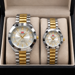 Luxury Two-Tone Watches in Gift Box